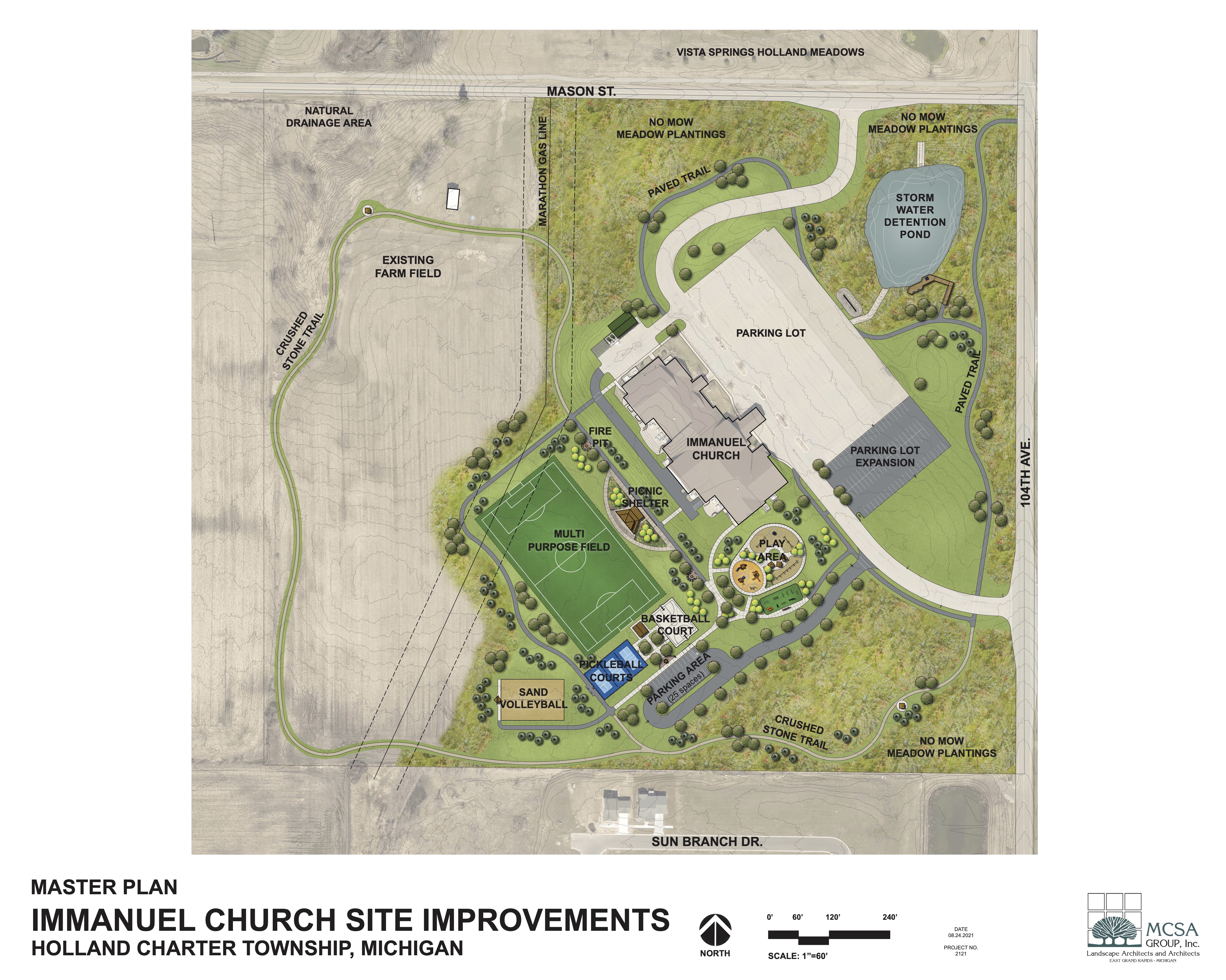 IMMANUEL CHURCH PLAYGROUND, HOLLAND, MICHIGAN